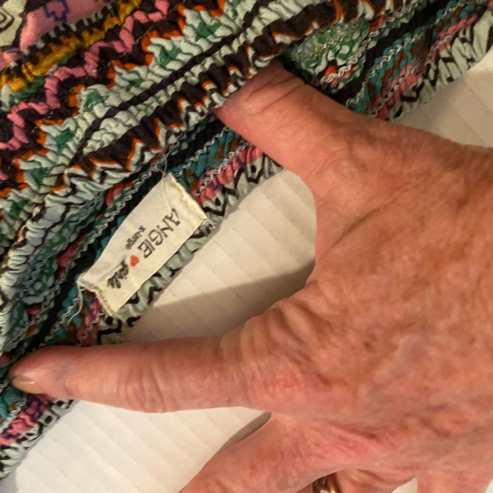 Angie Multicolor Patterned Garment